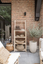 Mand Raffia - natuurlijke mand in small formaat