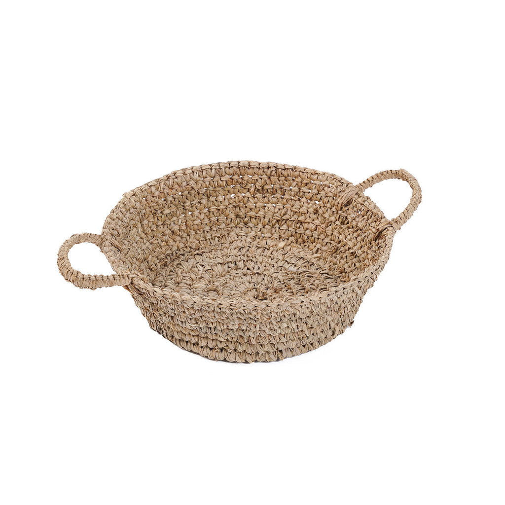 Mand Raffia - natuurlijke mand in small formaat