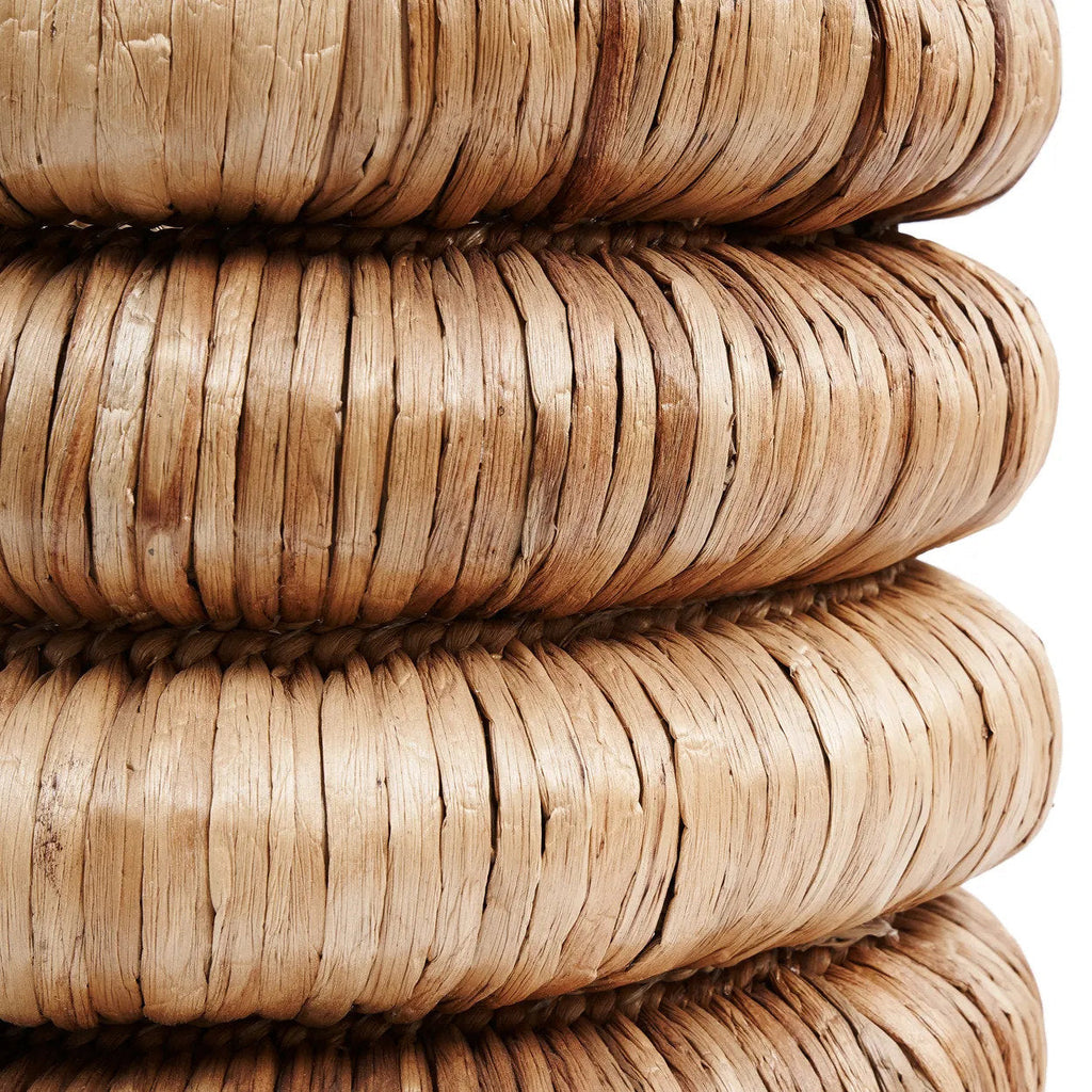 Mand Chunky – waterhyacint met handvatten in natuurlijke uitstraling