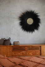 Mand Chisomo – handgeweven bananenblad in diepe bruin tint