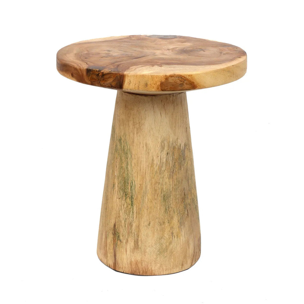 De Timber Conic Bijzettafel - Natuurlijk - 50"