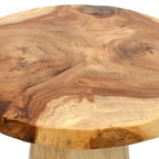 De Timber Conic Bijzettafel - Natuurlijk - 50"