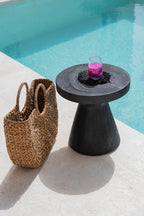 De Zwaartekracht Bijzettafel - Zwart