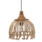 De Abaca Kwast Hanger - Natuurlijk - S
