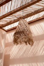 De Abaca Kwallen Hanger - Natuurlijk - M