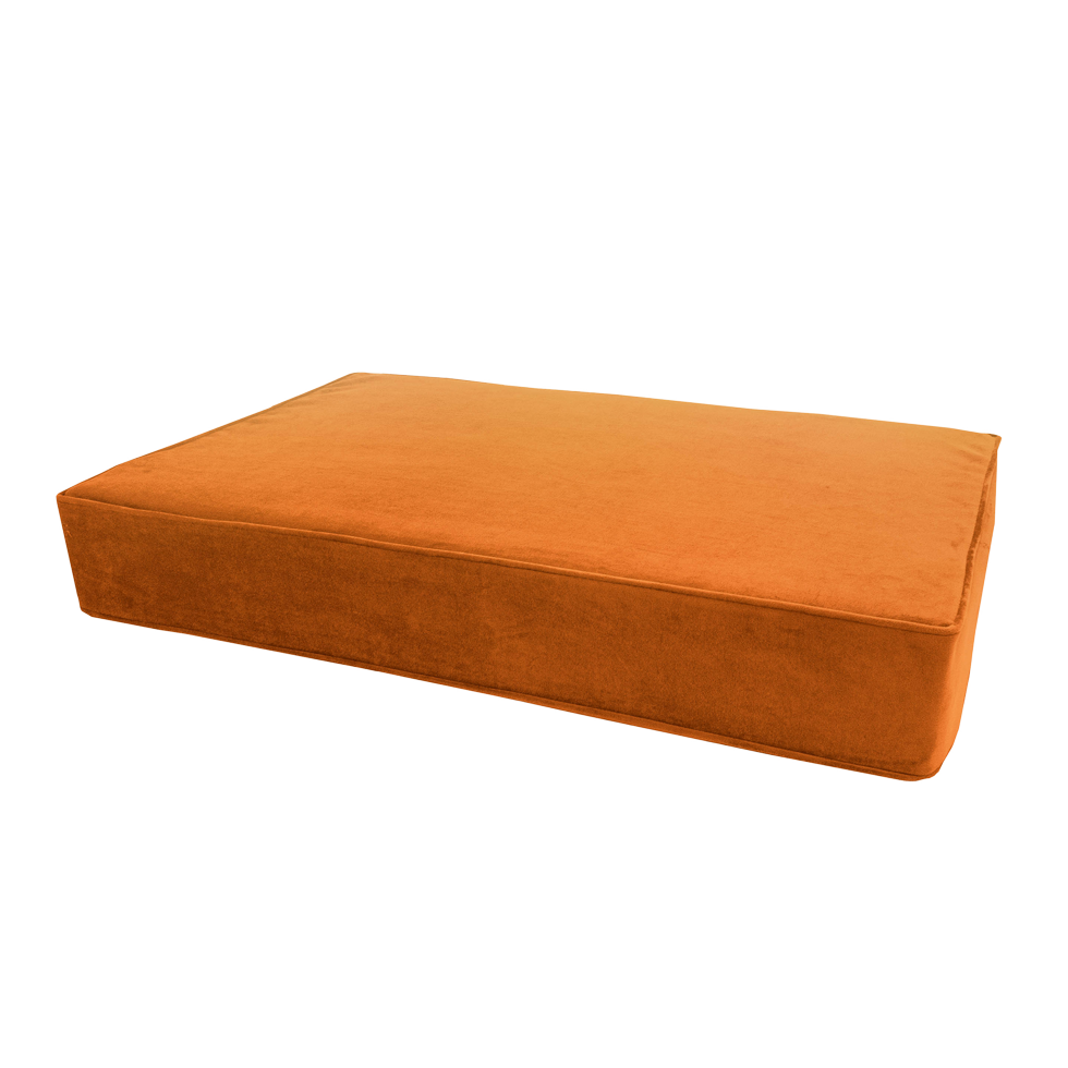 Madison Orthopedic Pillow Velvet Orange S
