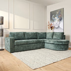 MySofa Alma | Groen | 2,5-zits + Divan Rechts | 5 jaar garantie