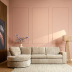 MijnSofa Alma | Beige | Divan Links + 2,5 zits | 5 jaar garantie