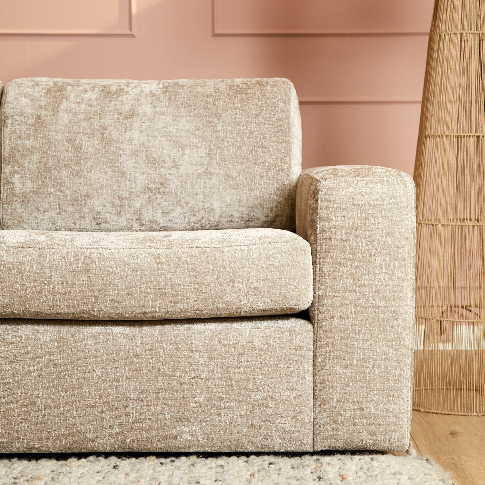 MijnSofa Alma | Beige | Divan Links + 2,5 zits | 5 jaar garantie