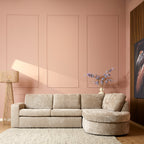 MijnSofa Alma | Beige | Divan Links + 2,5 zits | 5 jaar garantie