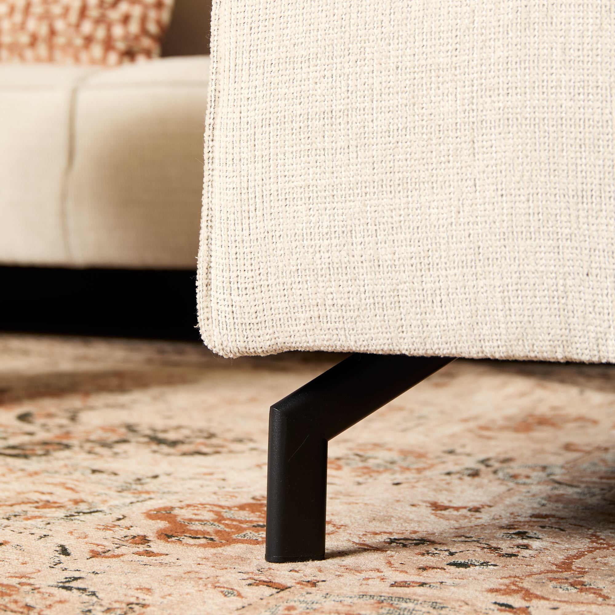 MijnSofa Floris | Divan Links + 2,5 zits | Beige | Baltimore