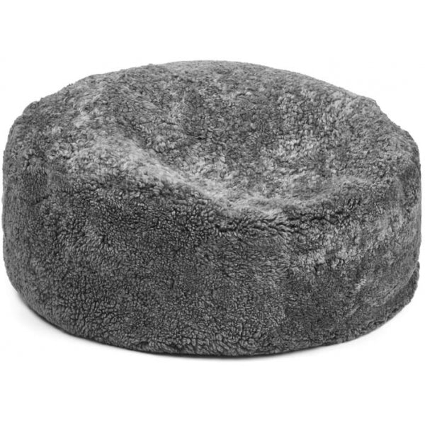 Ronde schapenvacht zitzak | Kort wol