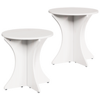 Salontafel 2 Pcs 46 X 46 X 47 Cm Massief Grenenhout