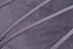 Paulina 2-piece graphite cushion and blanket set