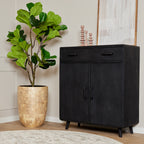 Kast Omaha Zwart | 100 cm