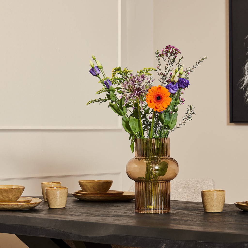 Boomstamtafel Boston Zwart | 220 cm