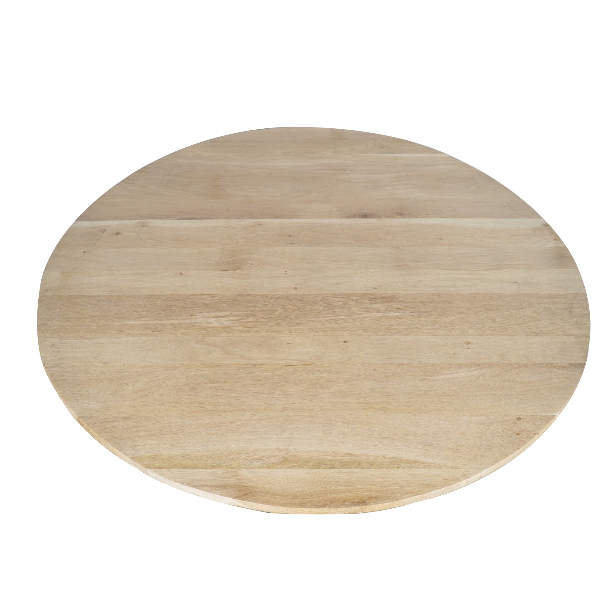 Eiken eettafel Ferris | Rond 110 cm | Naturel