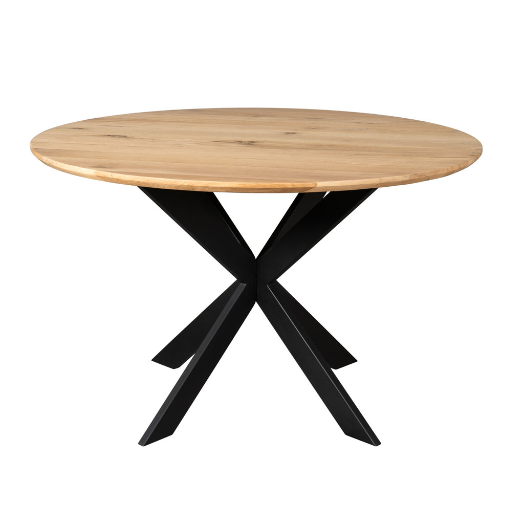 Eiken eettafel Ferris | Rond 150 cm | Naturel