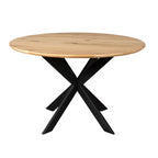 Eiken eettafel Ferris | Rond 150 cm | Naturel