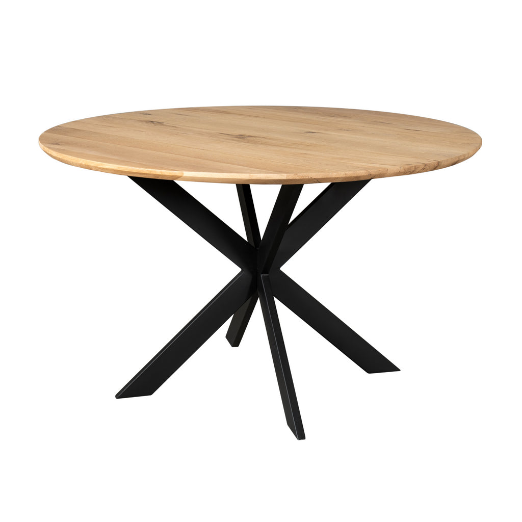Eiken eettafel Ferris | Rond 150 cm | Naturel