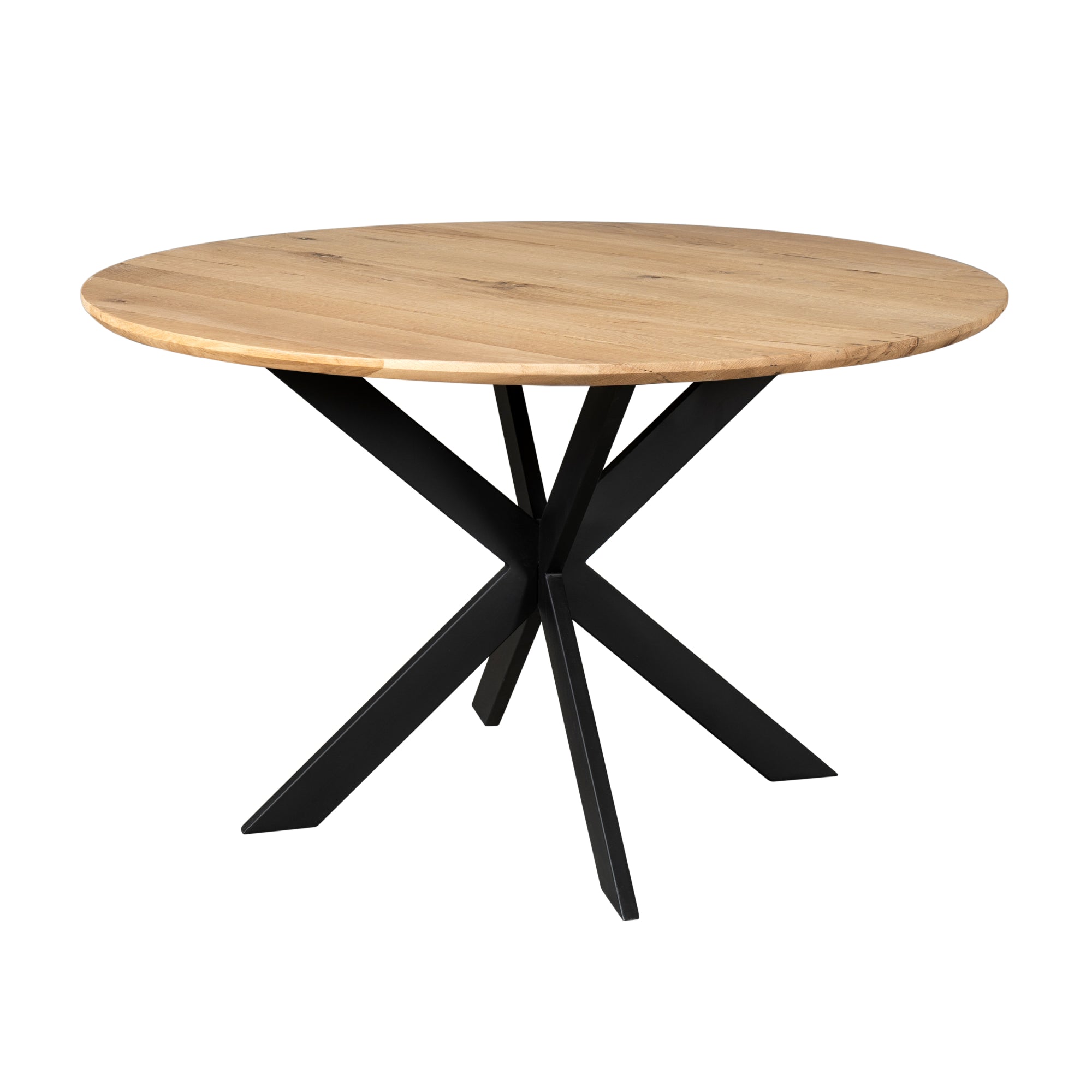 Eiken eettafel Ferris | Rond 150 cm | Naturel