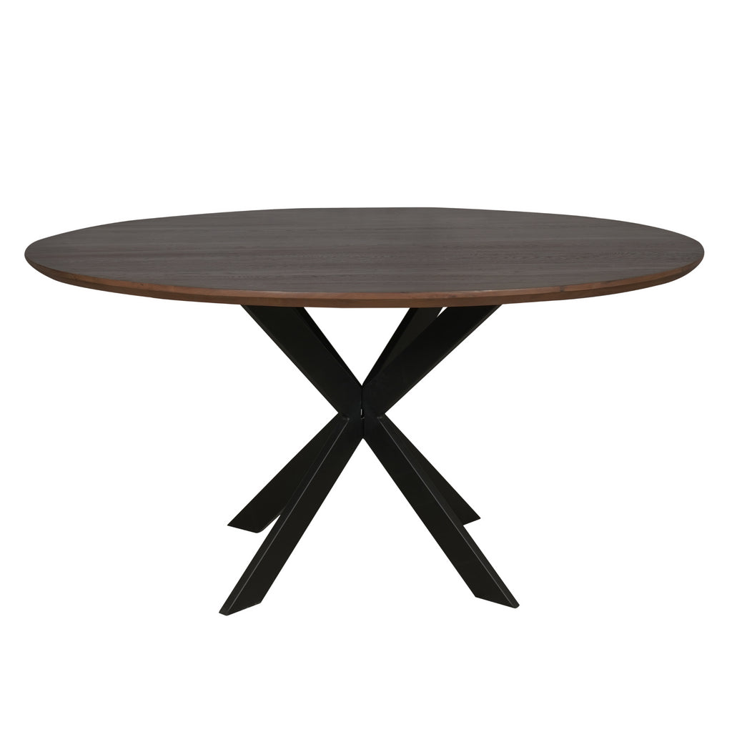 Eiken eettafel Ferris | Rond 150 cm | Naturel