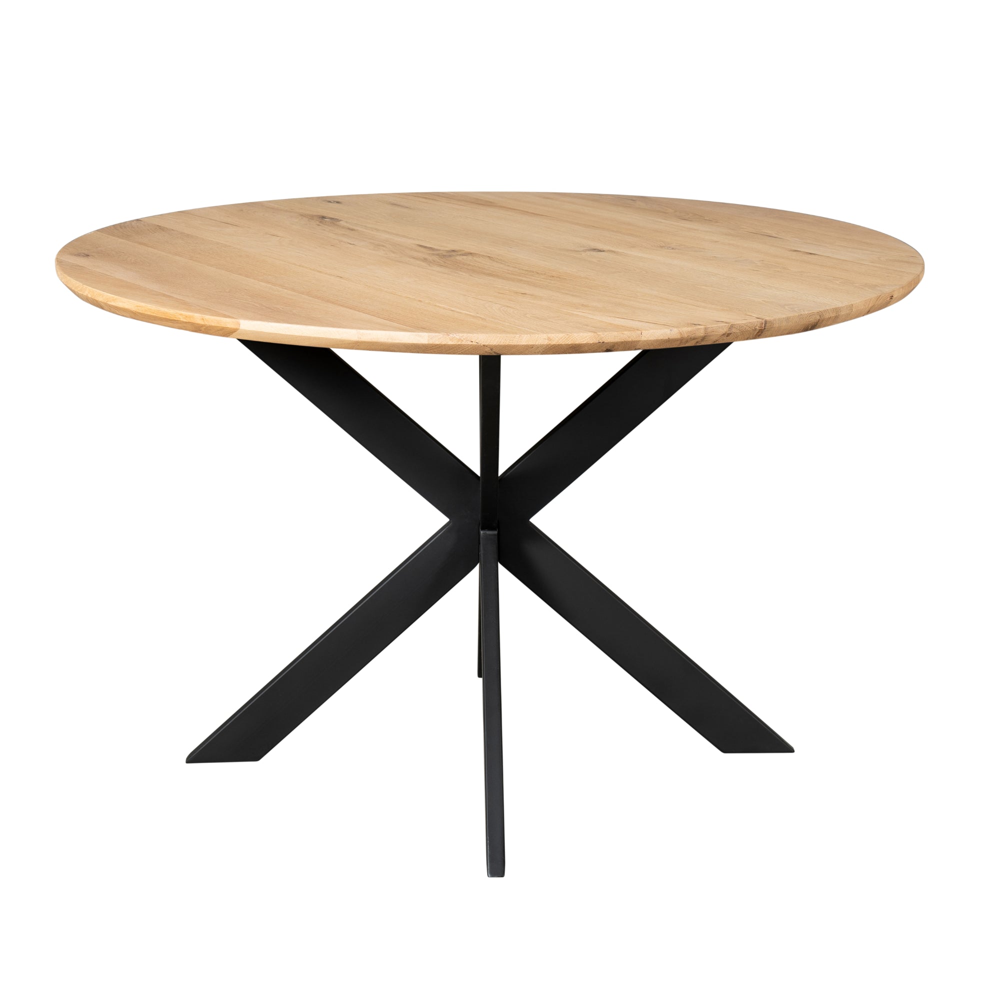 Eiken eettafel Ferris | Rond 150 cm | Naturel