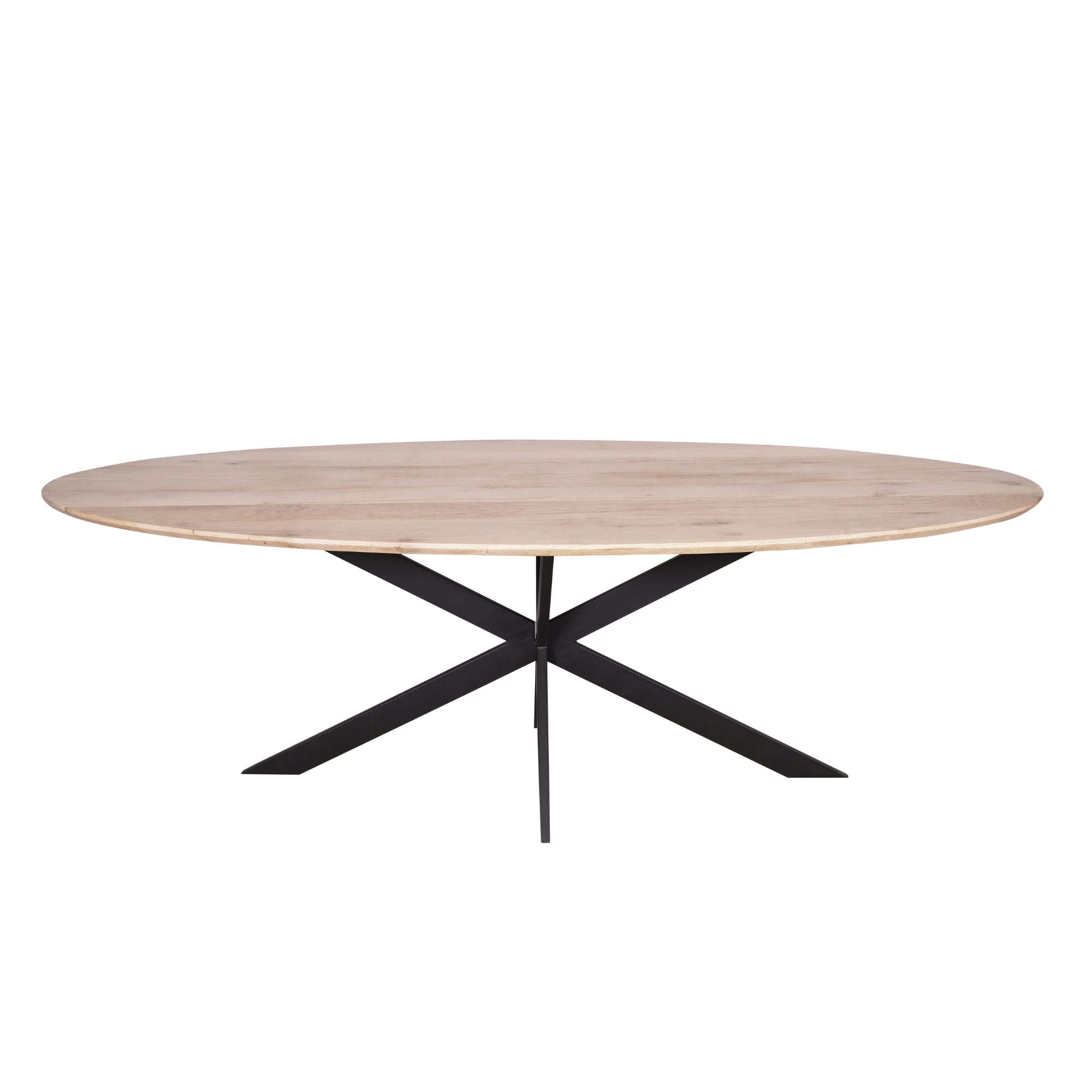 Eiken eettafel Ferris | Ovaal 210 cm | Naturel