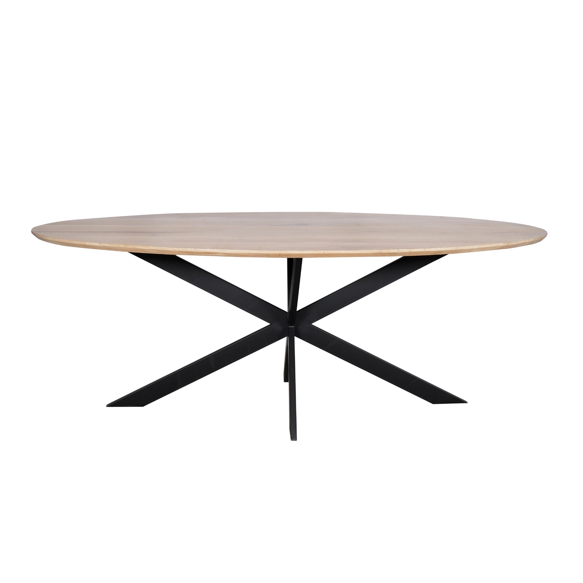 Eiken eettafel Ferris | Ovaal 210 cm | Naturel