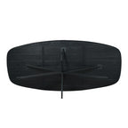 Eiken eettafel Ferris | Deens Ovaal 200 cm | Zwart