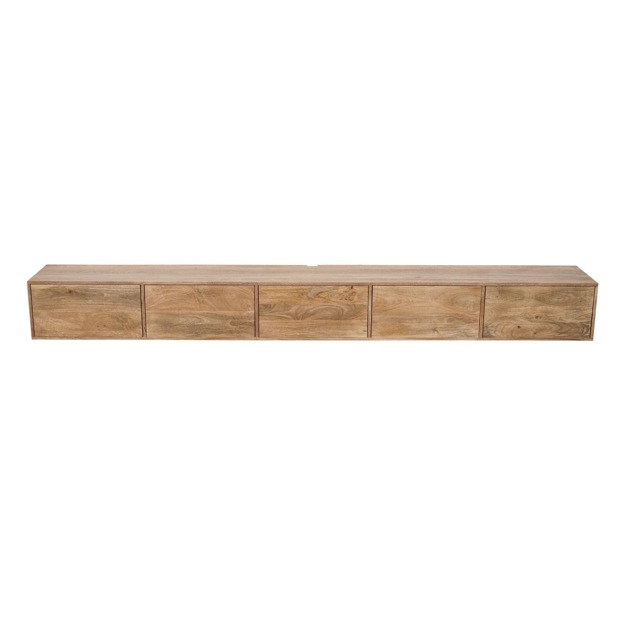 Zwevend tv-meubel Vision Naturel | 280 cm