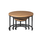 Salontafel Denver | Set van 3 | Rond