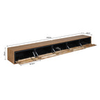 Zwevend tv-meubel RichWood | 280 cm