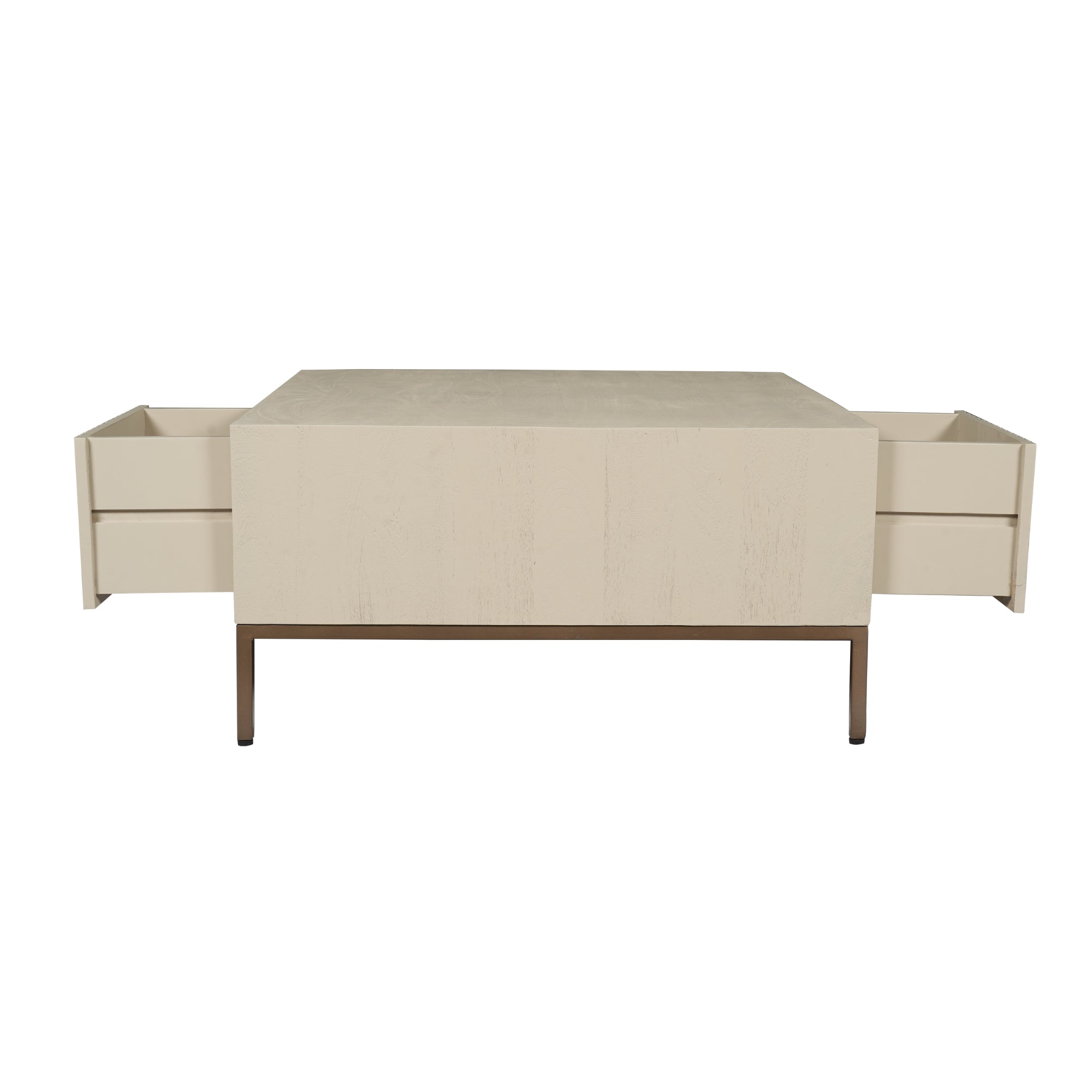 Salontafel Madison Zand | 80 cm | Vierkant