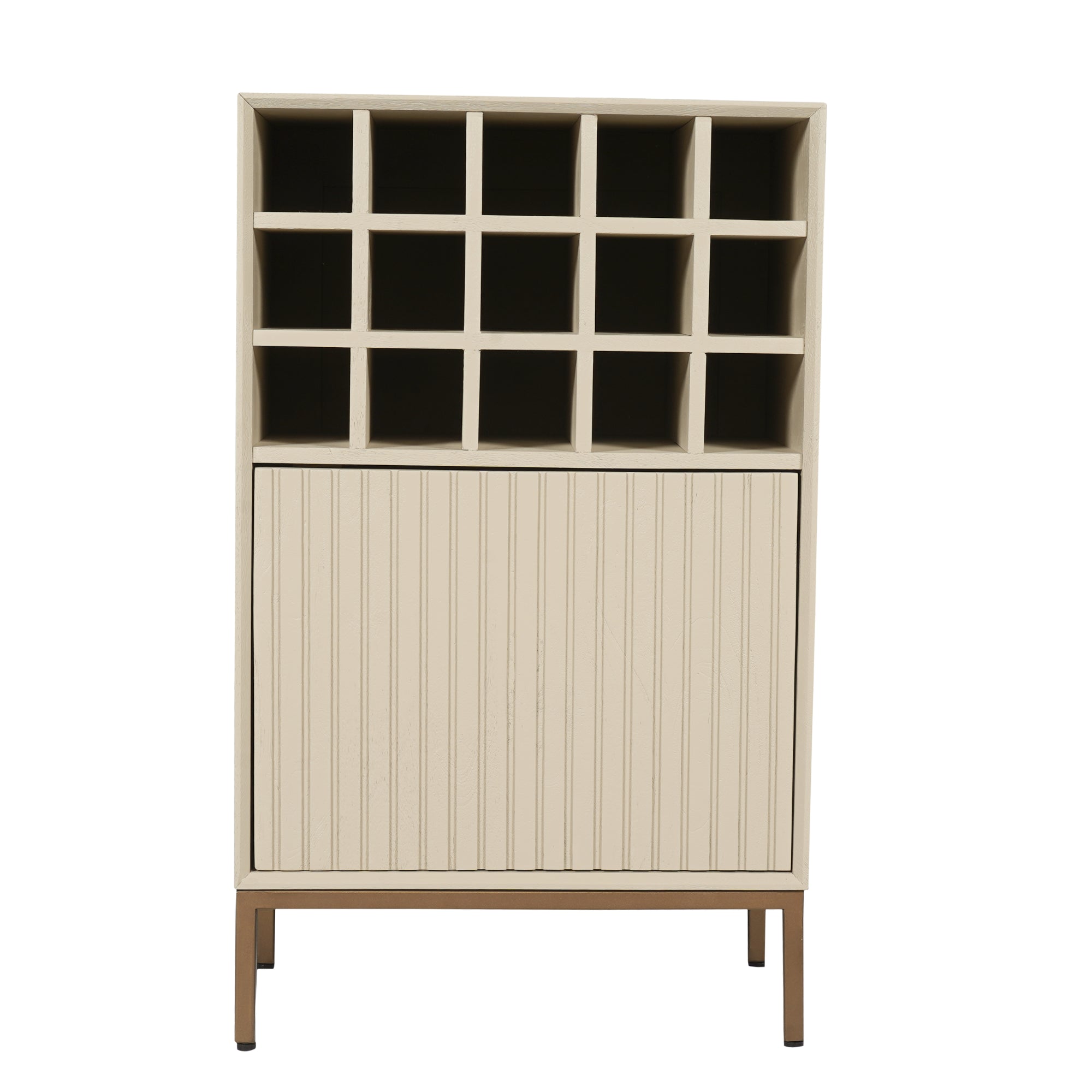 Wijnkast Madison Zand | 55 cm