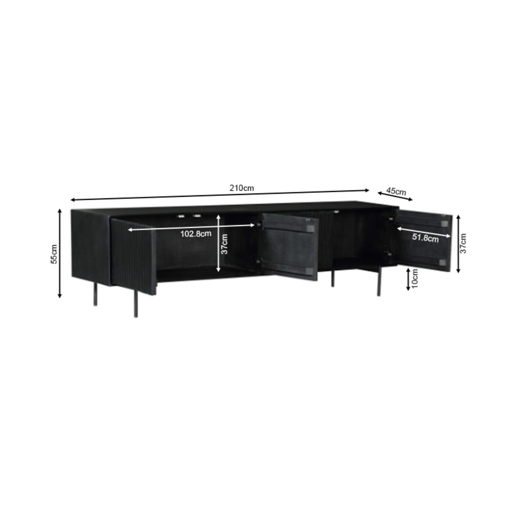 Tv-meubel Madison | 210 cm