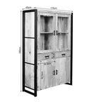 Vitrinekast Boaz 115 cm