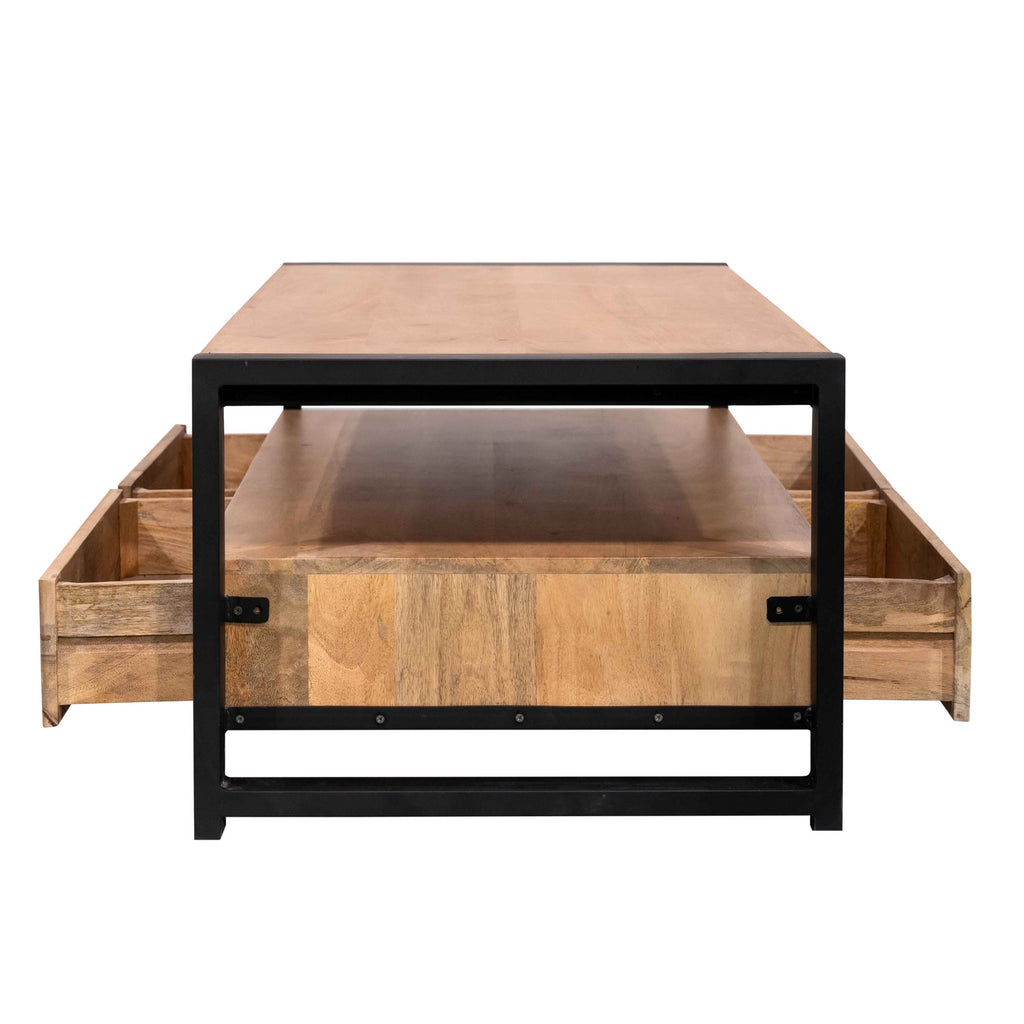 Salontafel Boaz met 4 lades | 120 cm