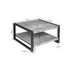 Salontafel Boaz | 80x80 cm