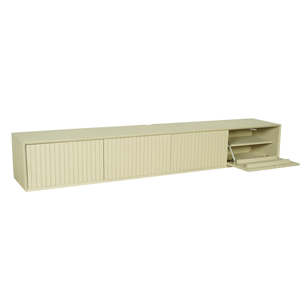 Zwevend tv-meubel Madison Sand | 120 cm