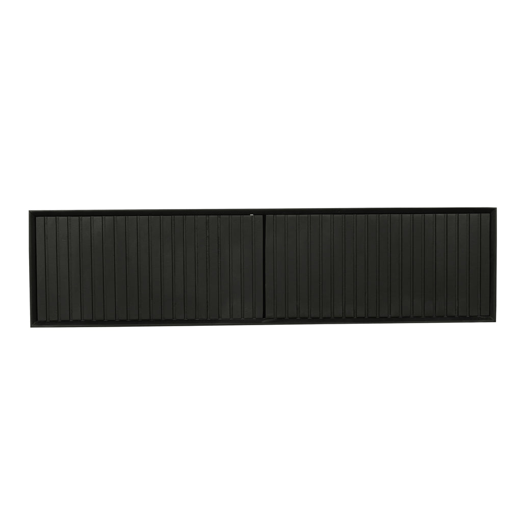 Zwevend tv-meubel Madison Zwart | 120 cm