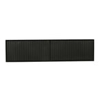 Zwevend tv-meubel Madison Zwart | 120 cm