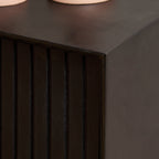 Zwevend tv-meubel Madison Zwart | 200 cm