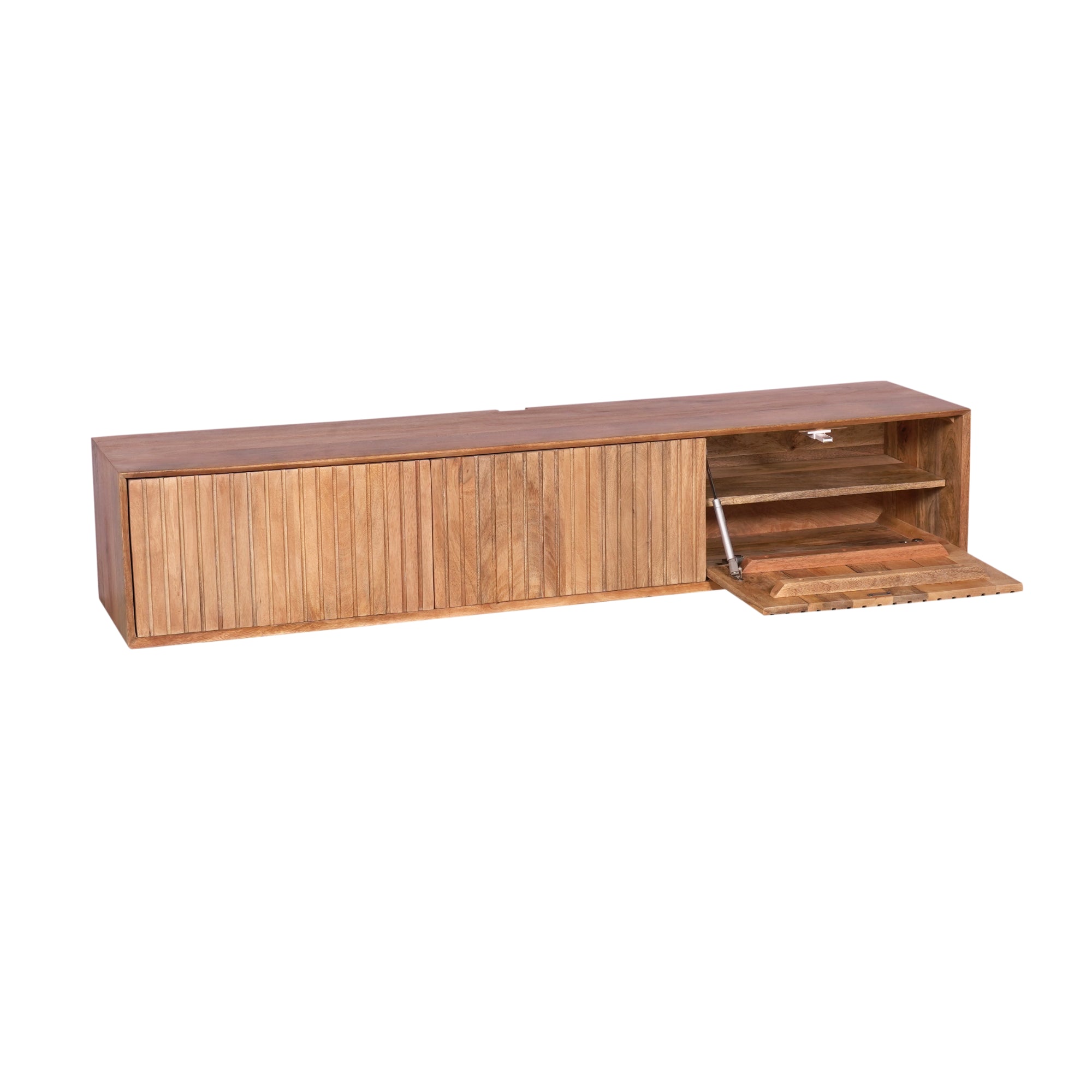 Zwevend tv-meubel Madison Naturel | 160 cm