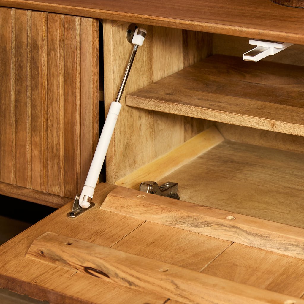 Zwevend tv-meubel Madison Naturel | 280 cm