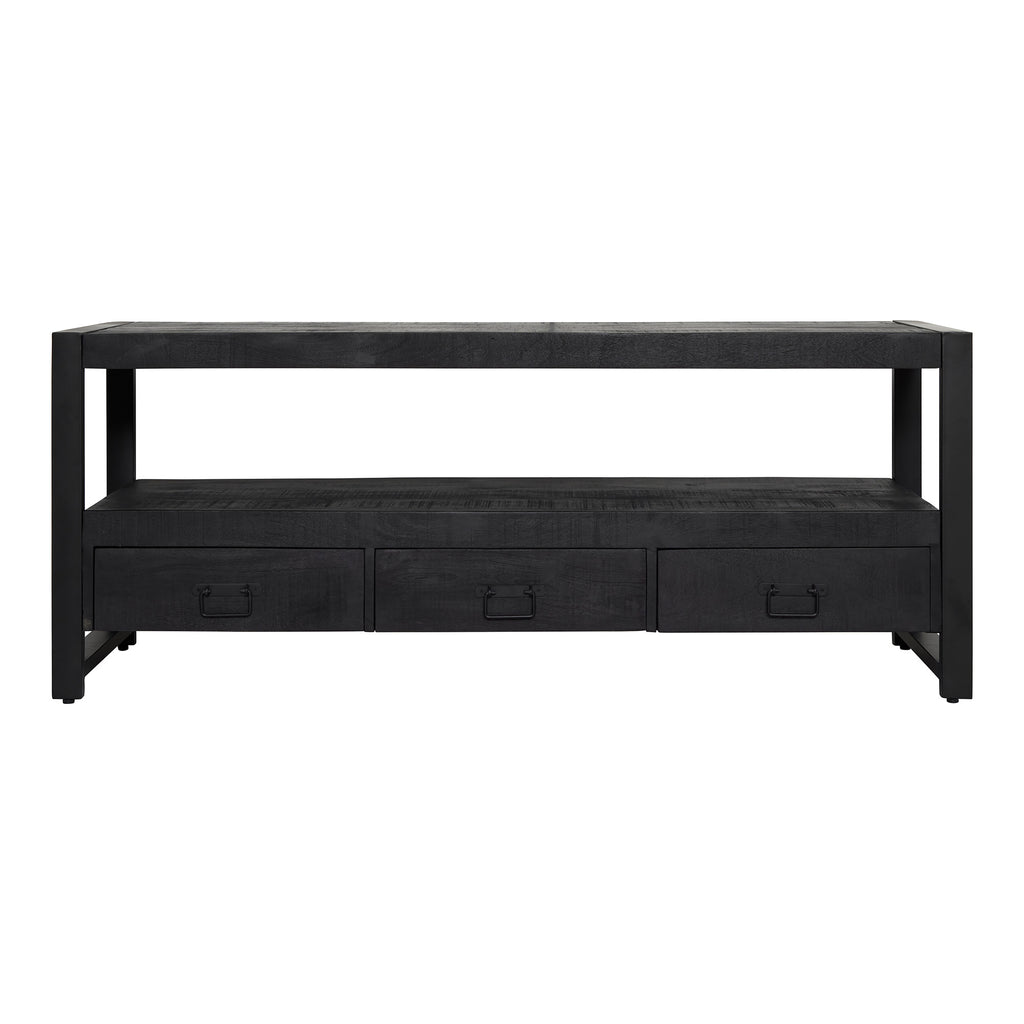 Tv-meubel Boaz Zwart | 150 cm