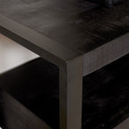 Tv-meubel Boaz Zwart | 220 cm