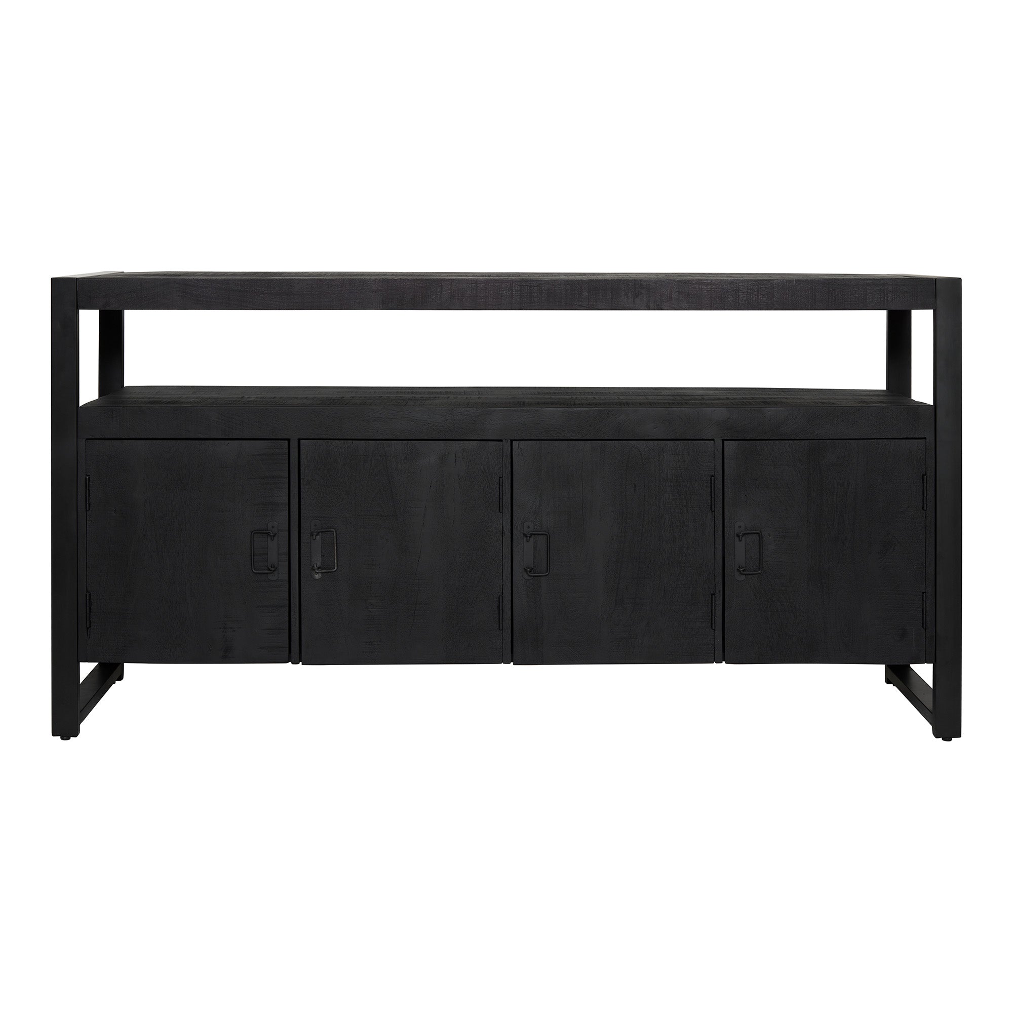 Dressoir Boaz Zwart | 175 cm