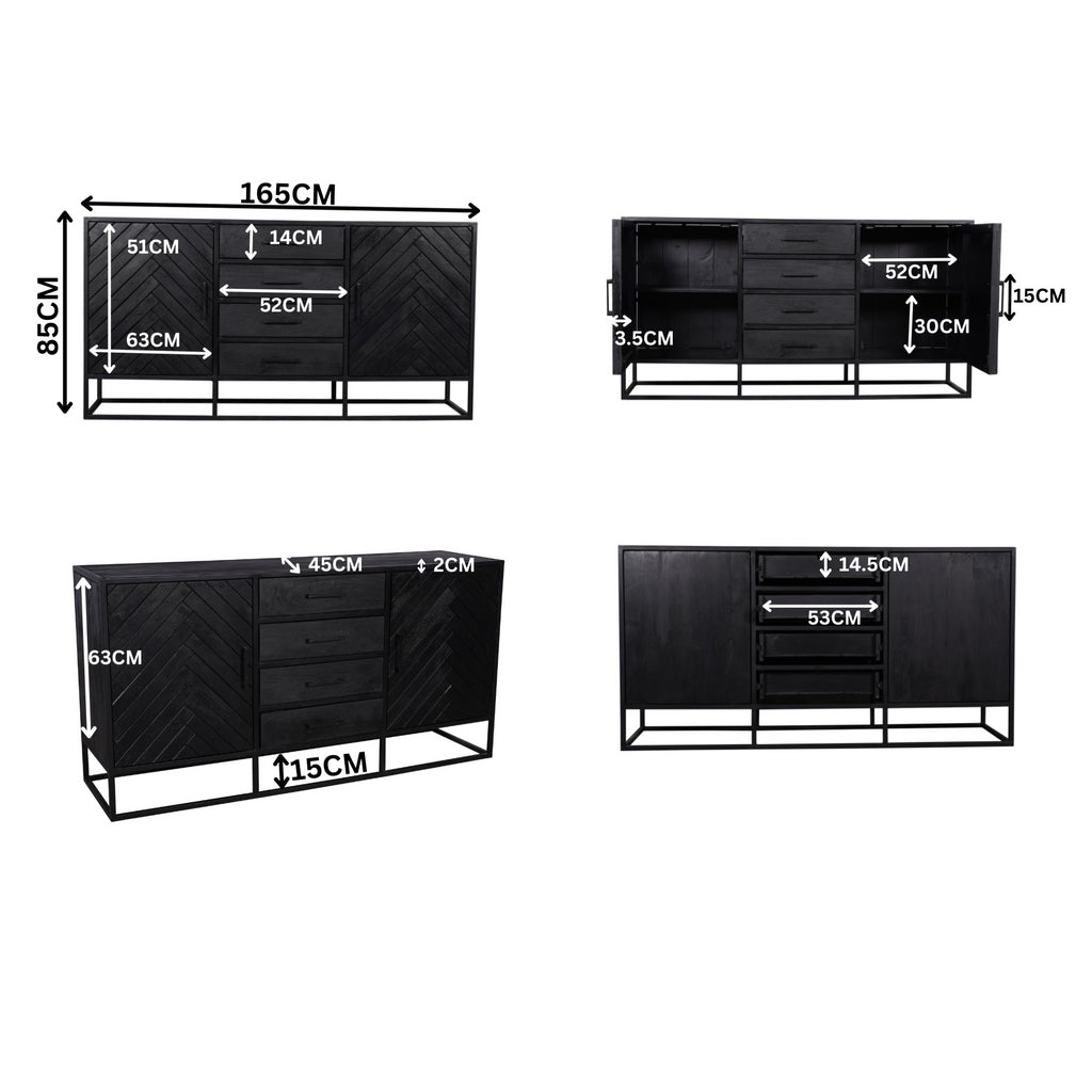 Dressoir New York | 165 cm