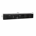 Zwevend tv-meubel New York | 280 cm